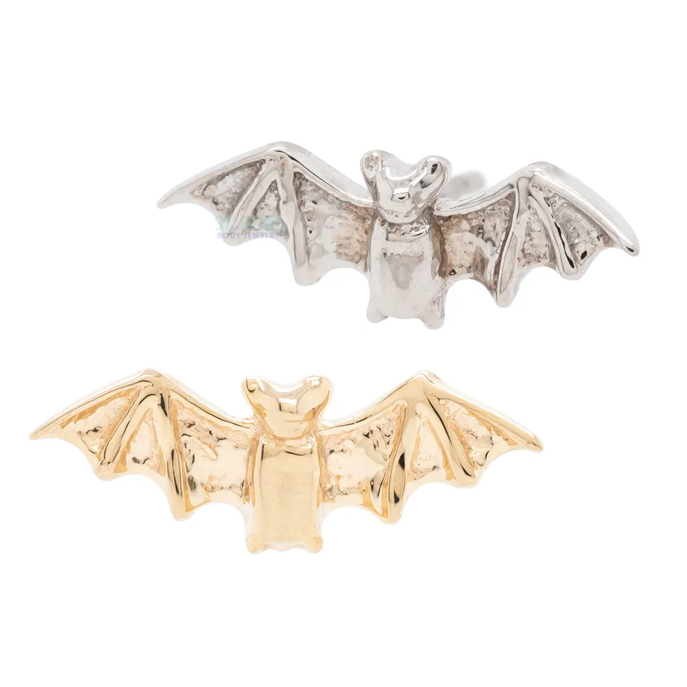 threadless: Bat Pin in Gold