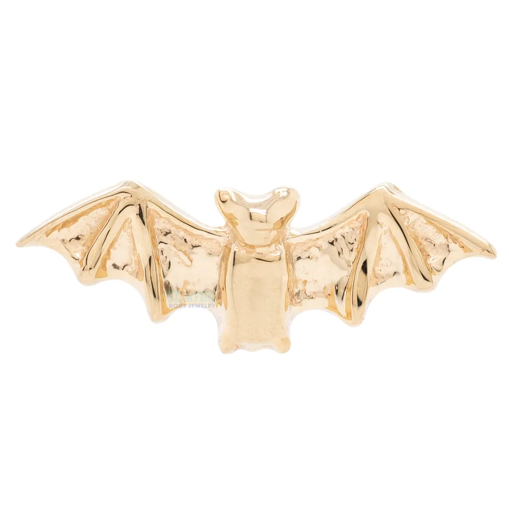 threadless: Bat Pin in Gold