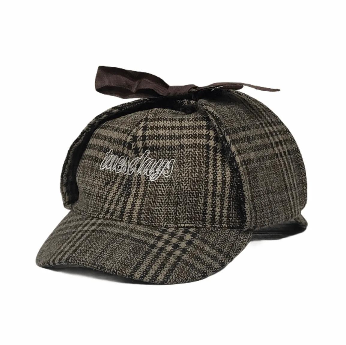 Tuesdays Exploration Deer Stalker Hat Tweed