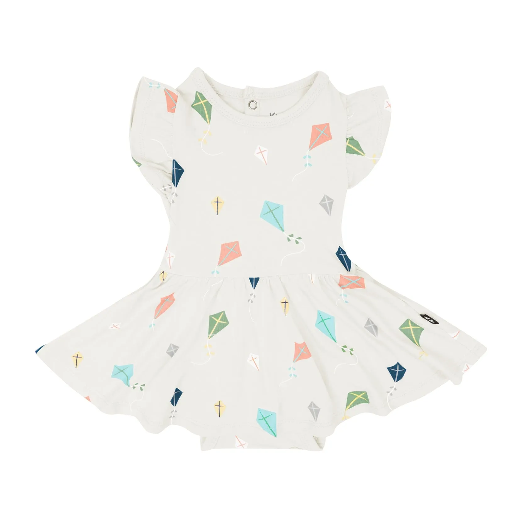 Twirl Bodysuit Dress in Kite