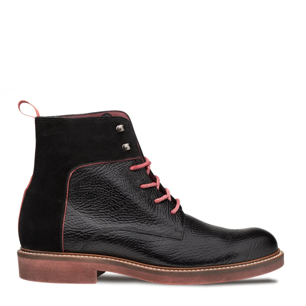 Two-Tone Leather Boot