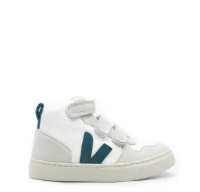 Veja White Brittany Mid Velcro Sneaker