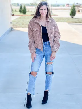 Vintage Washed Corduroy Jacket