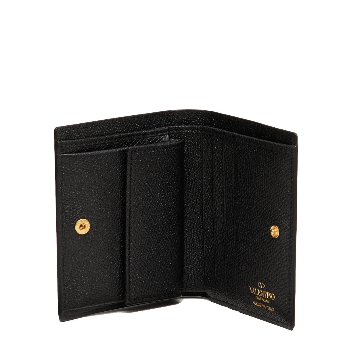 VLogo French Wallet, Black