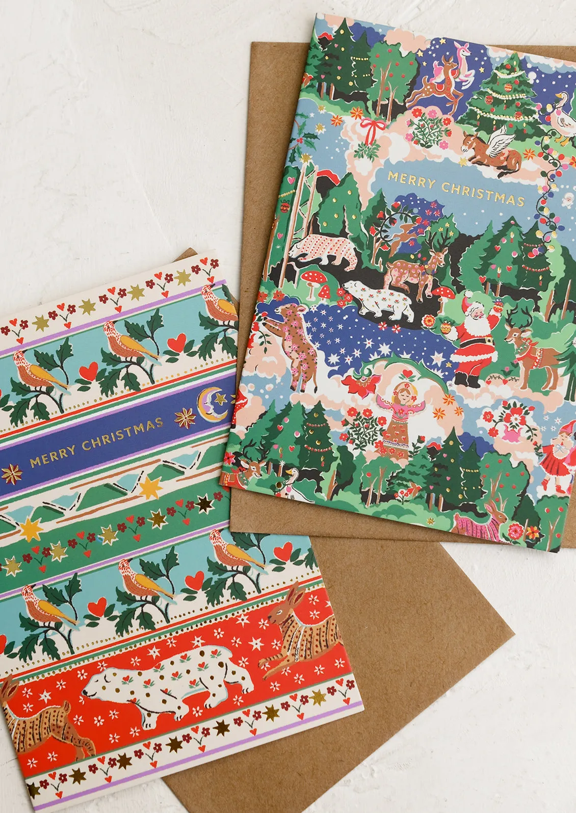 Whimsical Christmas Card Set