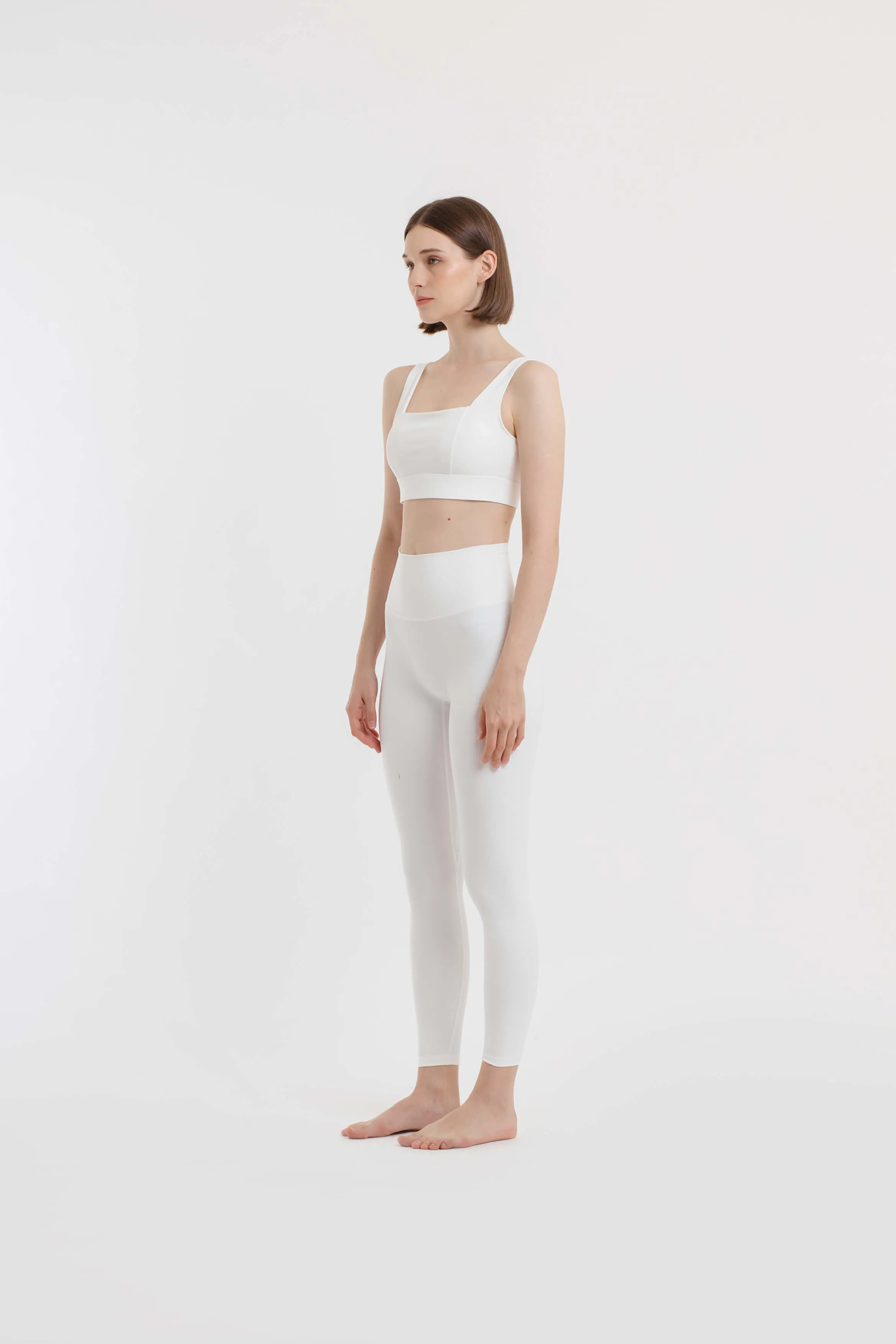 White Aeri Active Leggings