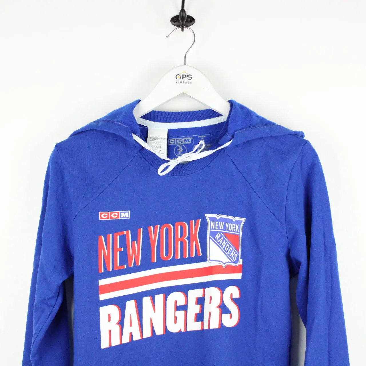 Womens CCM New York RANGERS Hoodie | Medium