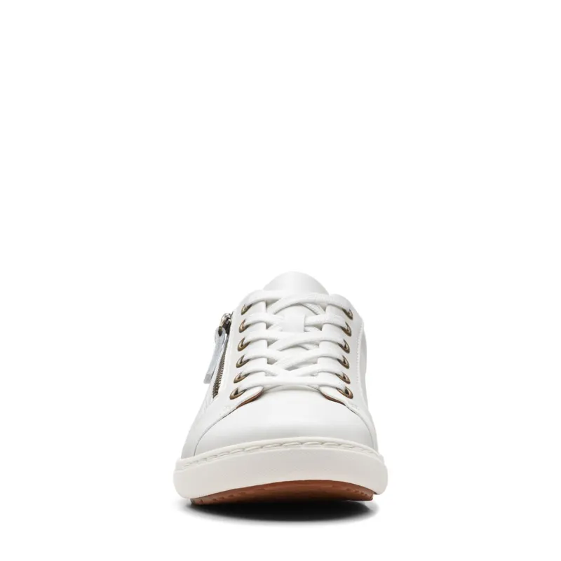 Women’s Clarks Nalle Lace – White Leather