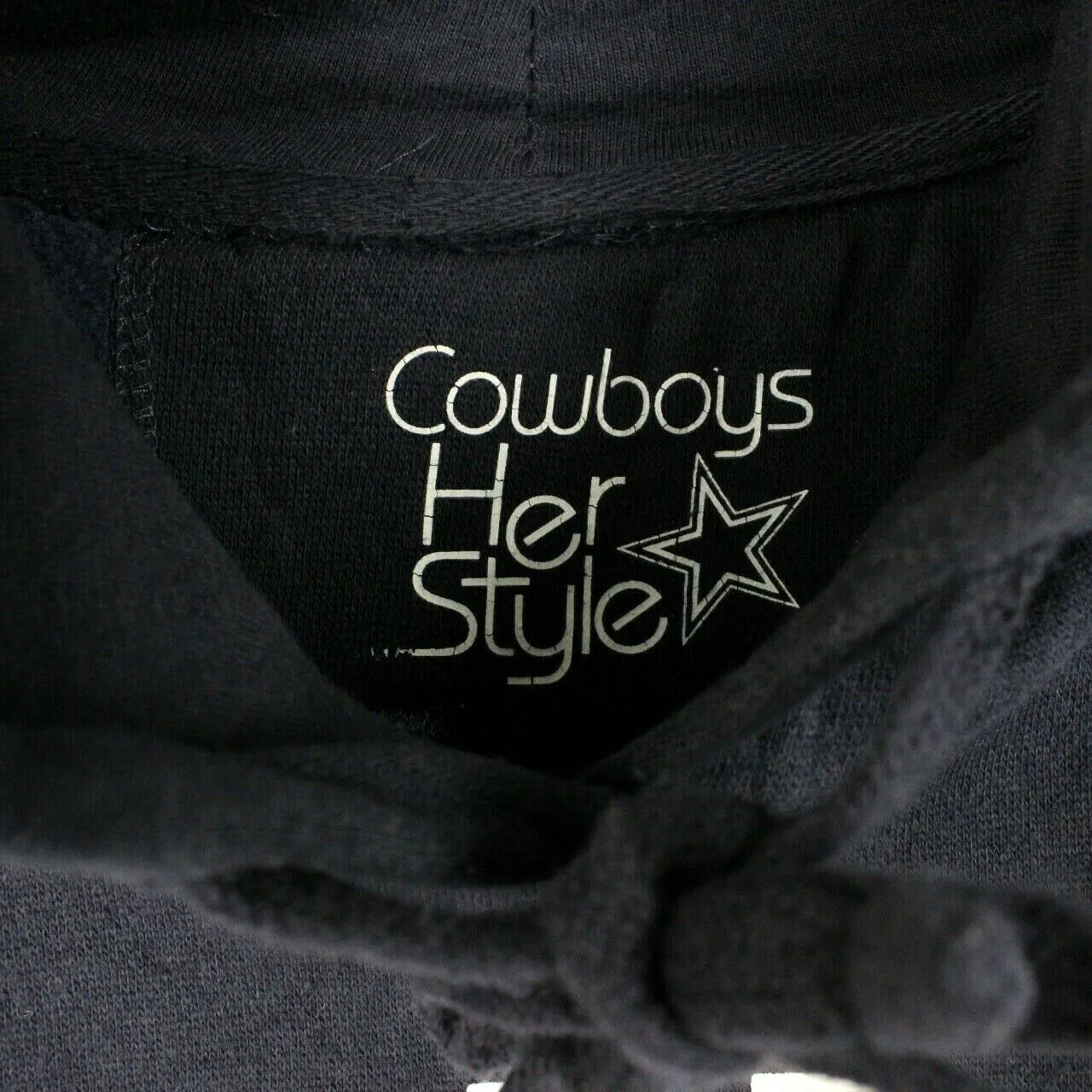 Womens Dallas COWBOYS Hoodie Navy Blue | Medium