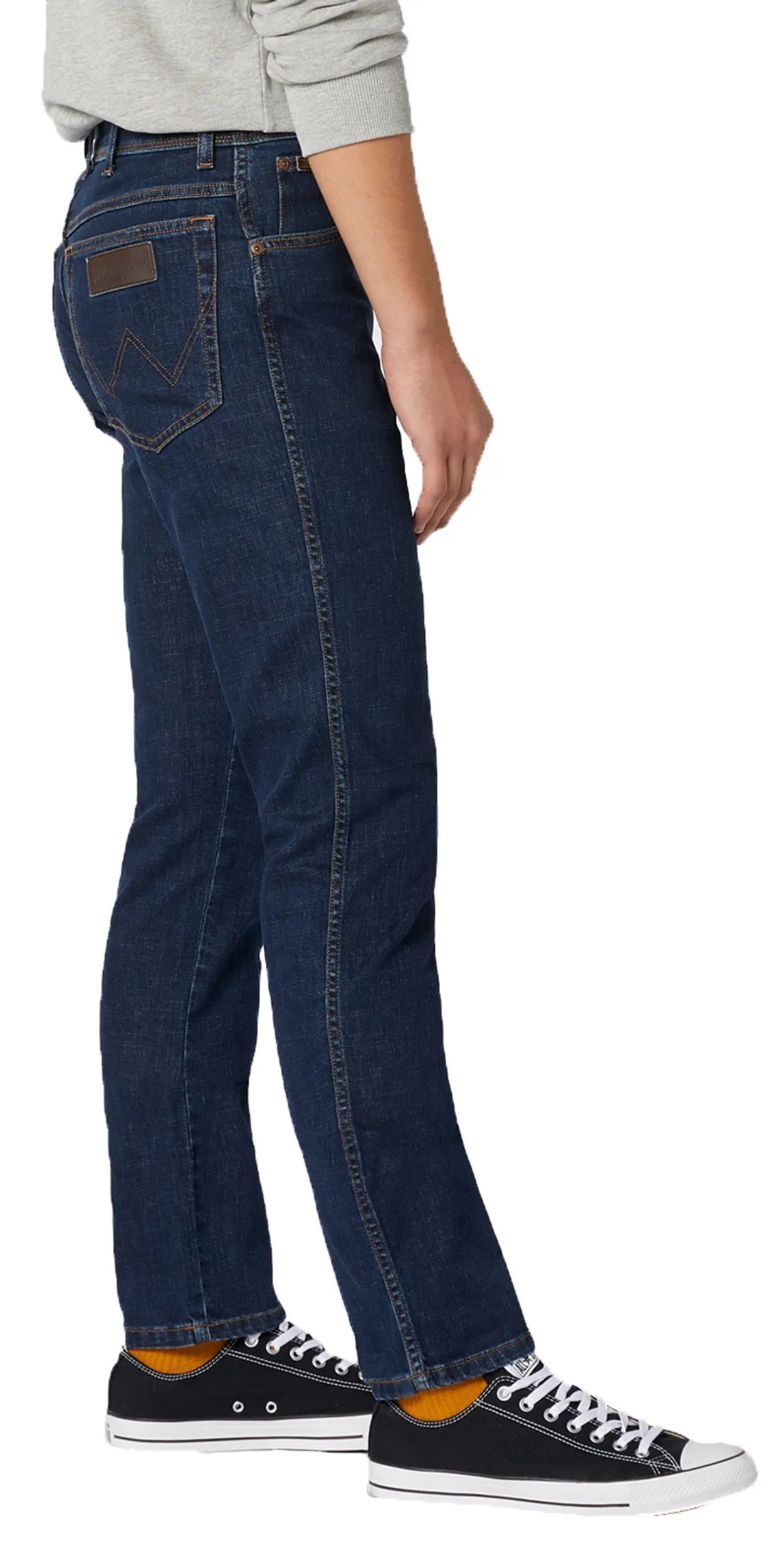 Wrangler Texas Slim Stretch Denim Jeans Cross Game