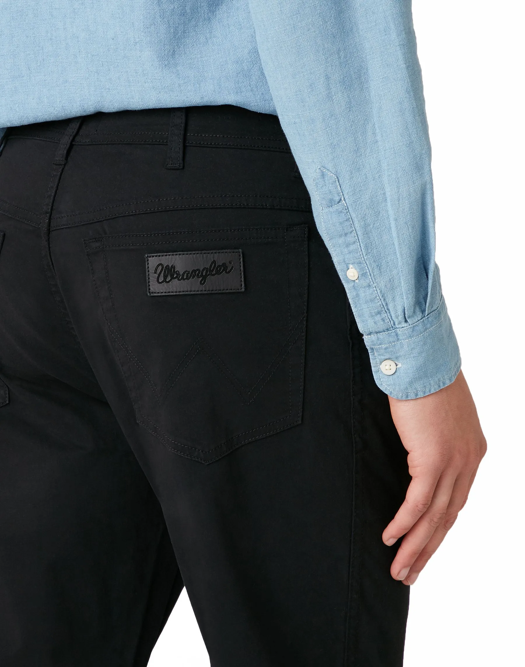 Wrangler Texas Slim WA Soft Fabric Jeans Black