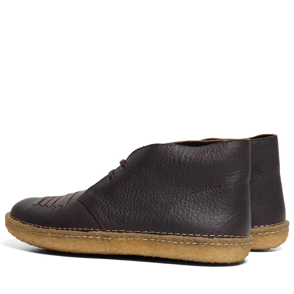 YMC x Clarks Originals Edmund MustDark Brown Leather