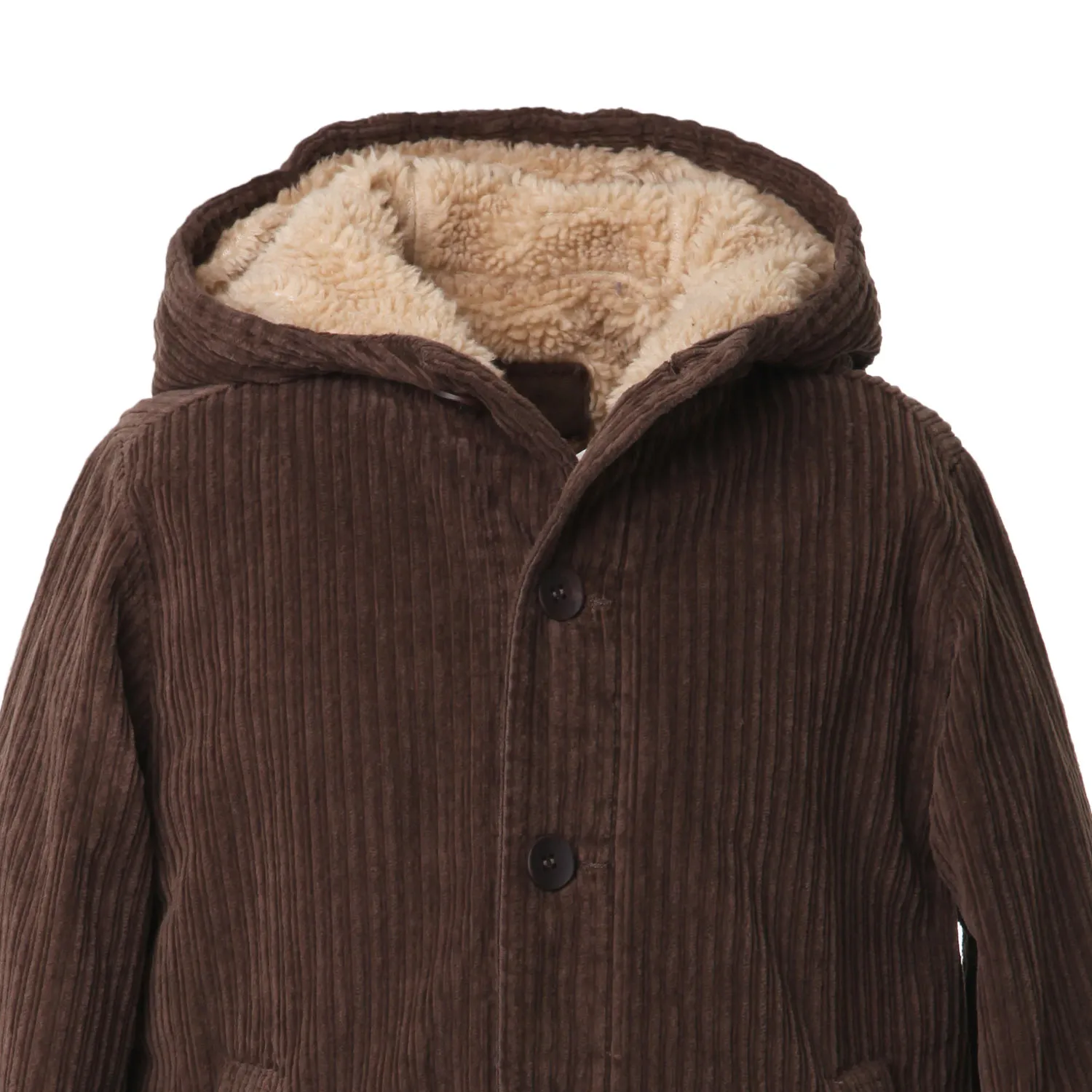 Zhoe & Tobiah Zhoe E Tobiah Brown And Beige Corduroy Jacket